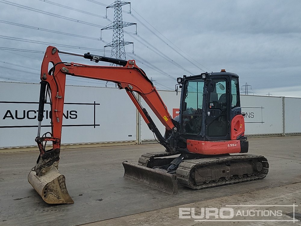 2018 Kubota U55-4 - Mini bager: slika 1 2018 Kubota U55-4 - Mini bager: slika 1
