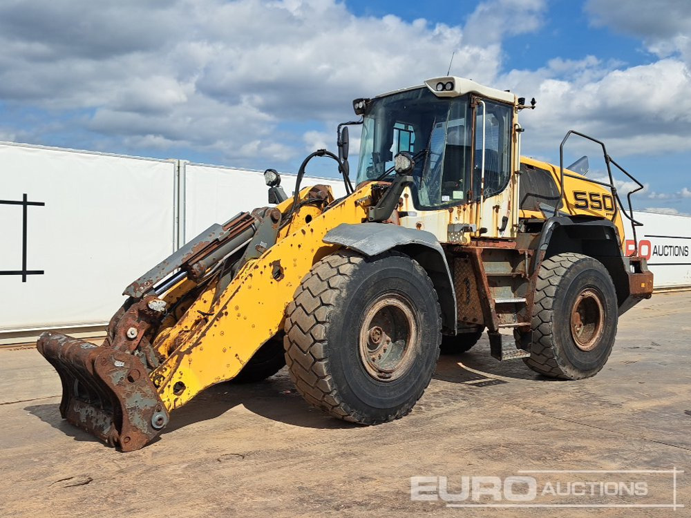 2018 Liebherr L550 - Utovarivač točkaš: slika 1 2018 Liebherr L550 - Utovarivač točkaš: slika 1