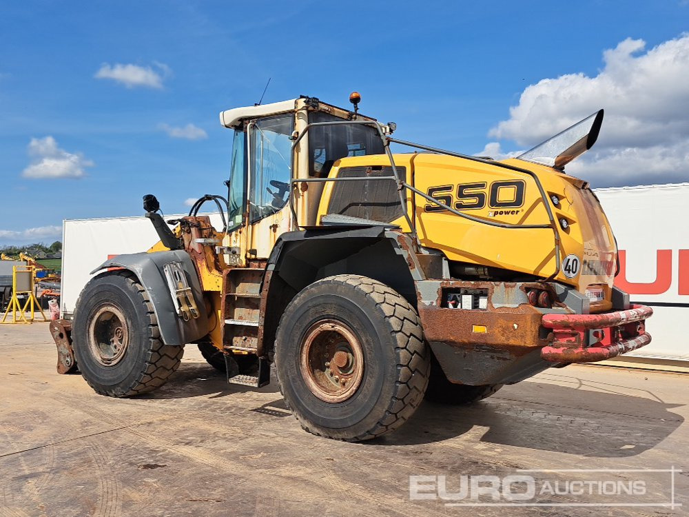 2018 Liebherr L550 - Utovarivač točkaš: slika 3 2018 Liebherr L550 - Utovarivač točkaš: slika 3