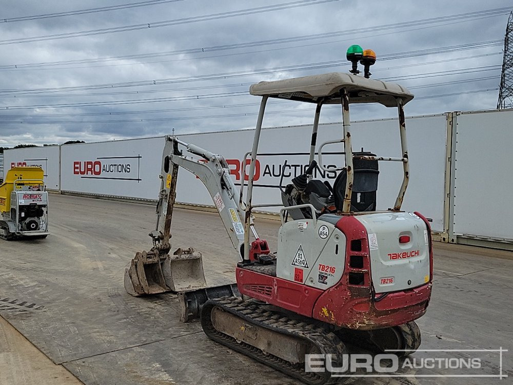 2018 Takeuchi TB216 - Mini bager: slika 3 2018 Takeuchi TB216 - Mini bager: slika 3
