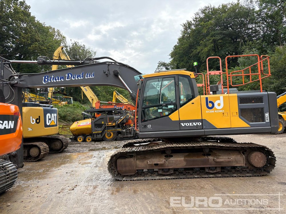 2018 Volvo EC220EL - Bager guseničar: slika 1 2018 Volvo EC220EL - Bager guseničar: slika 1