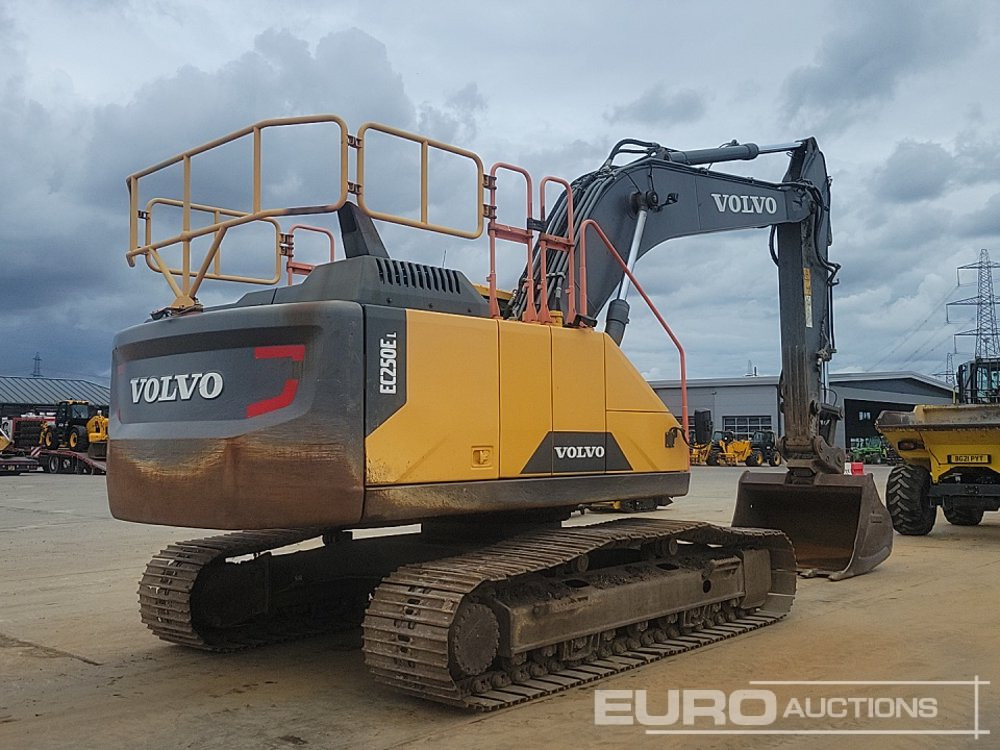 2018 Volvo EC250EL - Bager guseničar: slika 5 2018 Volvo EC250EL - Bager guseničar: slika 5