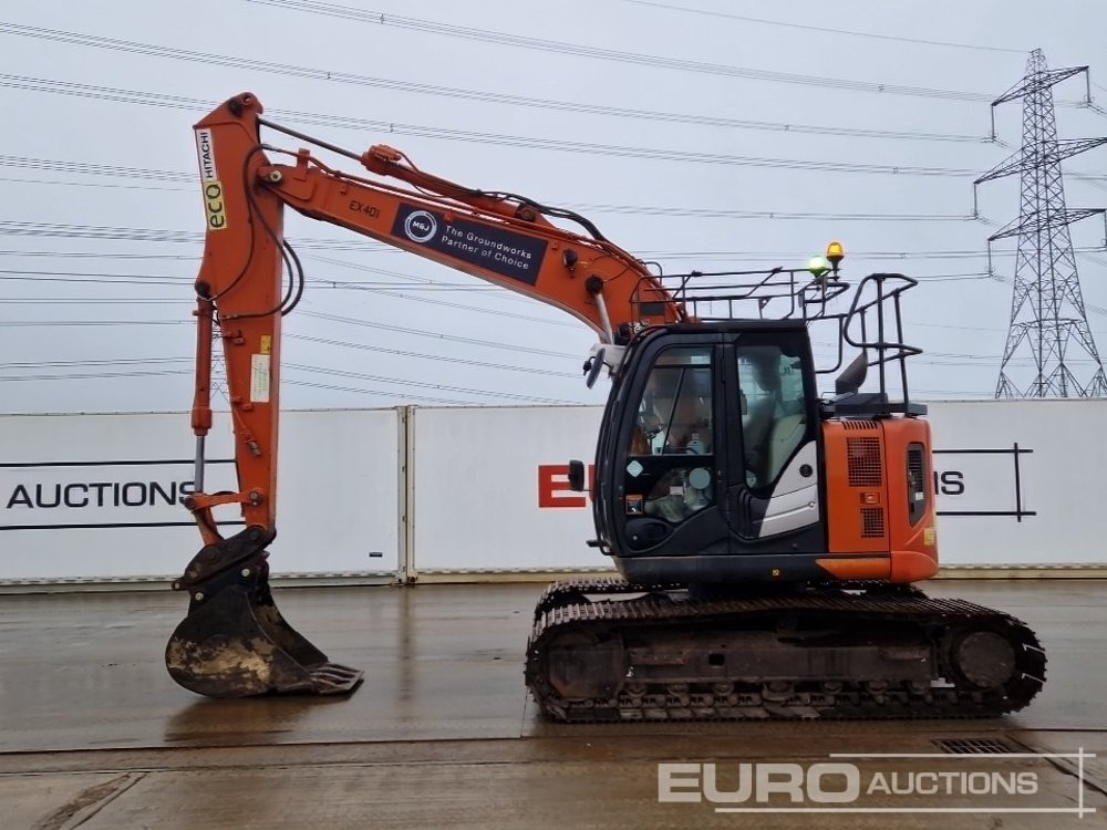 2019 Hitachi ZX135US-6 - Bager guseničar: slika 2 2019 Hitachi ZX135US-6 - Bager guseničar: slika 2