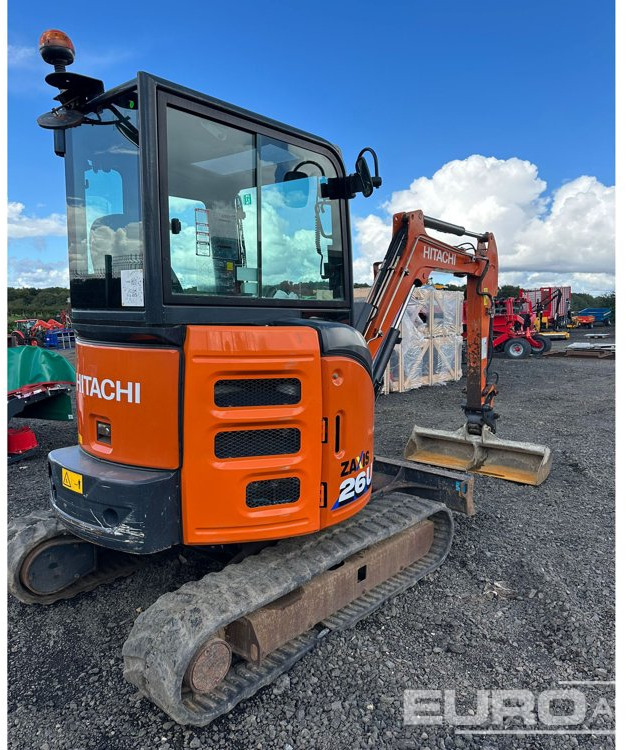 2019 Hitachi ZX26U-6 CR - Mini bager: slika 3 2019 Hitachi ZX26U-6 CR - Mini bager: slika 3