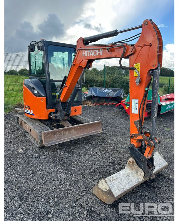 2019 Hitachi ZX26U-6 CR - Mini bager: slika 4 2019 Hitachi ZX26U-6 CR - Mini bager: slika 4