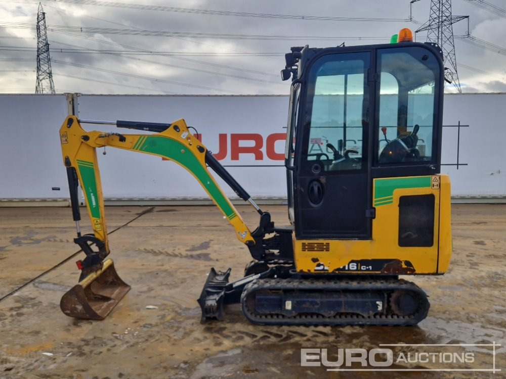 2019 JCB 16C-1 T3 - Mini bager: slika 2 2019 JCB 16C-1 T3 - Mini bager: slika 2