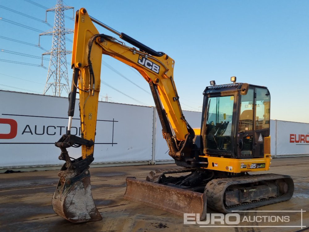 2019 JCB 85Z-1 ECO - Mini bager: slika 1 2019 JCB 85Z-1 ECO - Mini bager: slika 1