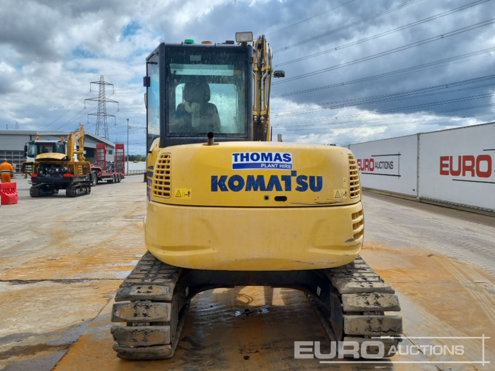 2019 Komatsu PC80MR-5 - Mini bager: slika 4 2019 Komatsu PC80MR-5 - Mini bager: slika 4