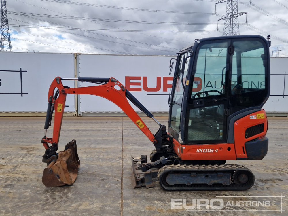 2019 Kubota KX016-4 - Mini bager: slika 2 2019 Kubota KX016-4 - Mini bager: slika 2