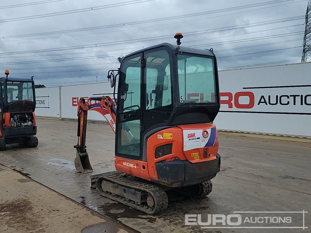 2019 Kubota KX016-4 - Mini bager: slika 3 2019 Kubota KX016-4 - Mini bager: slika 3