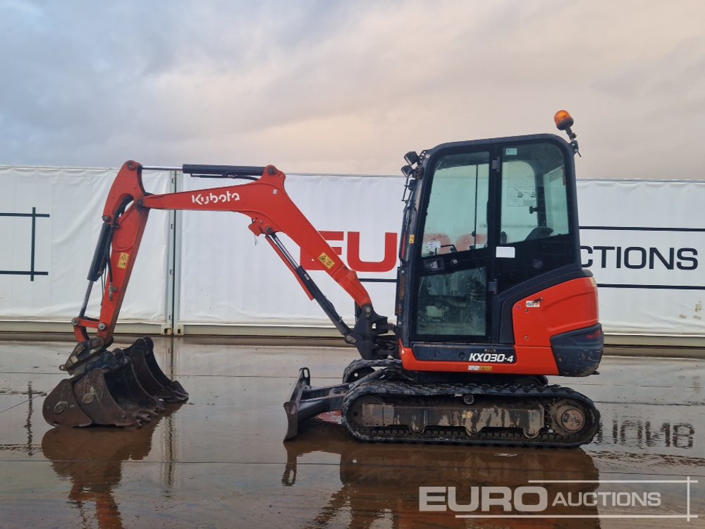2019 Kubota KX030-4 - Mini bager: slika 2 2019 Kubota KX030-4 - Mini bager: slika 2