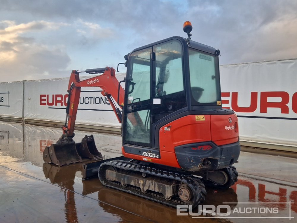 2019 Kubota KX030-4 - Mini bager: slika 3 2019 Kubota KX030-4 - Mini bager: slika 3
