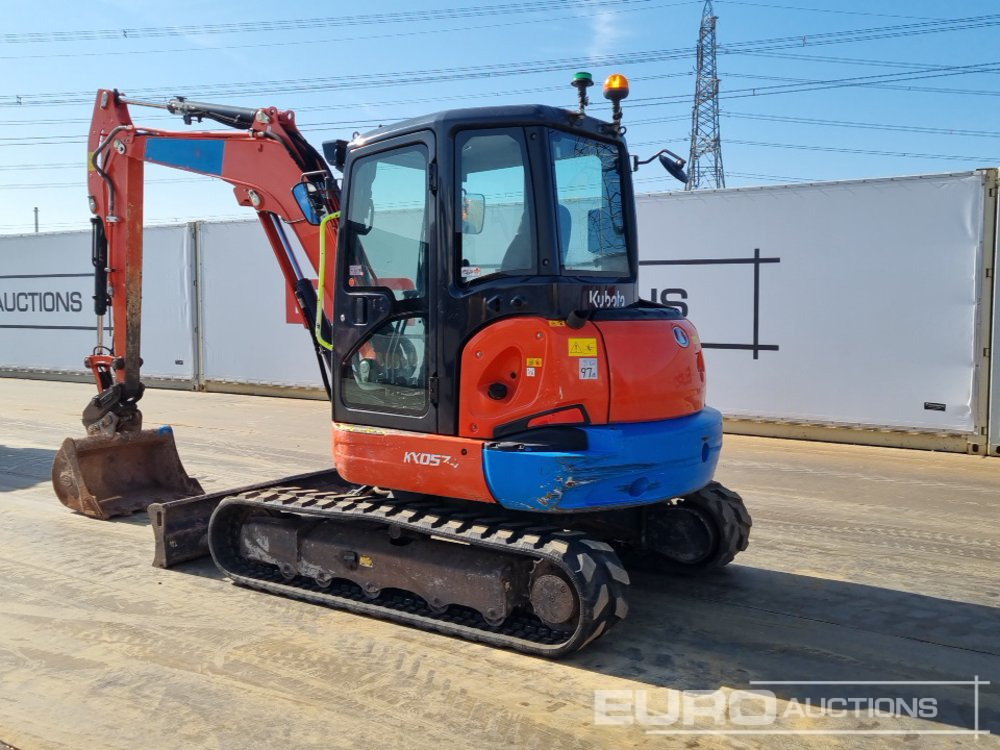 2019 Kubota KX057-4 - Mini bager: slika 3 2019 Kubota KX057-4 - Mini bager: slika 3