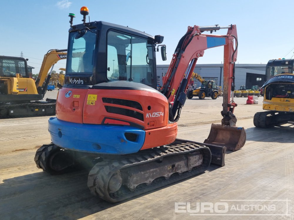 2019 Kubota KX057-4 - Mini bager: slika 5 2019 Kubota KX057-4 - Mini bager: slika 5