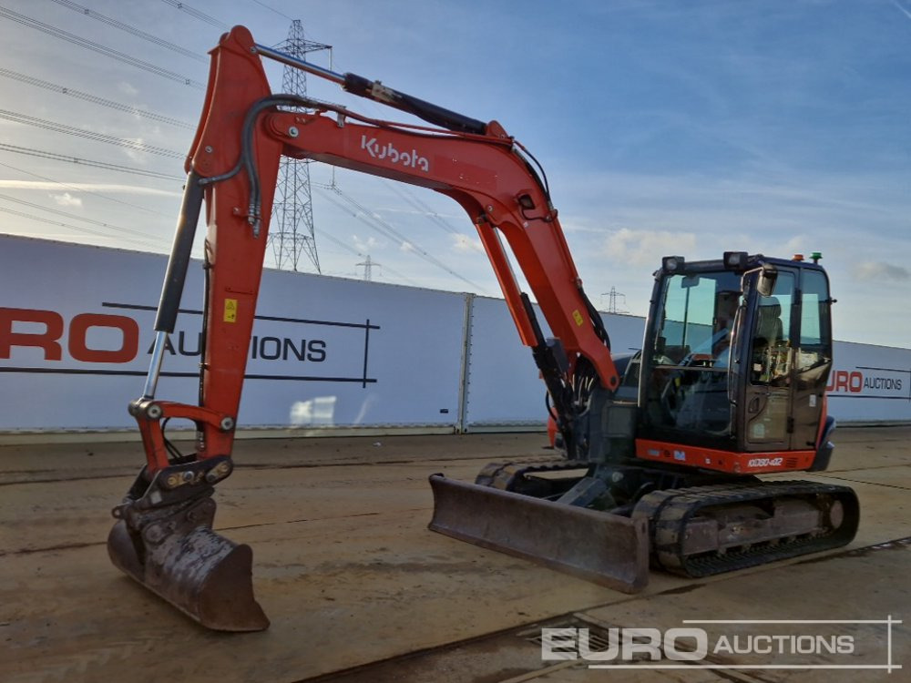 2019 Kubota KX080-4A2 - Mini bager: slika 1 2019 Kubota KX080-4A2 - Mini bager: slika 1