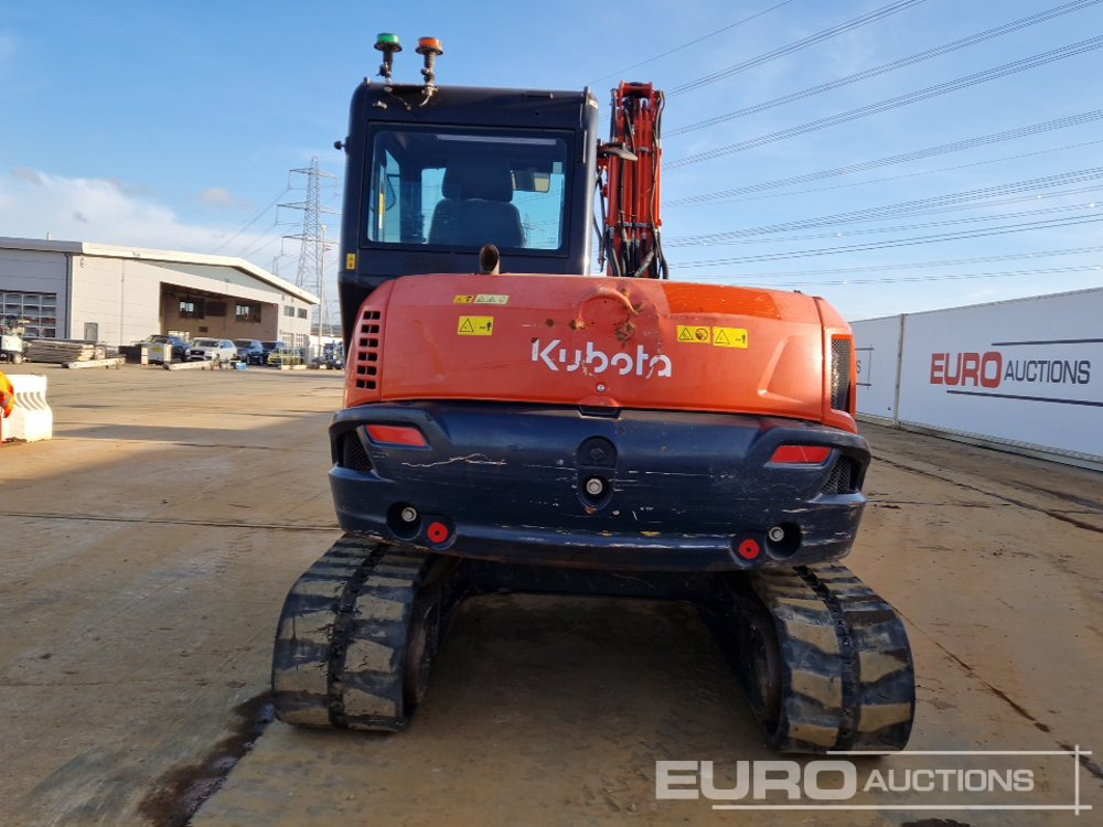 2019 Kubota KX080-4A2 - Mini bager: slika 4 2019 Kubota KX080-4A2 - Mini bager: slika 4