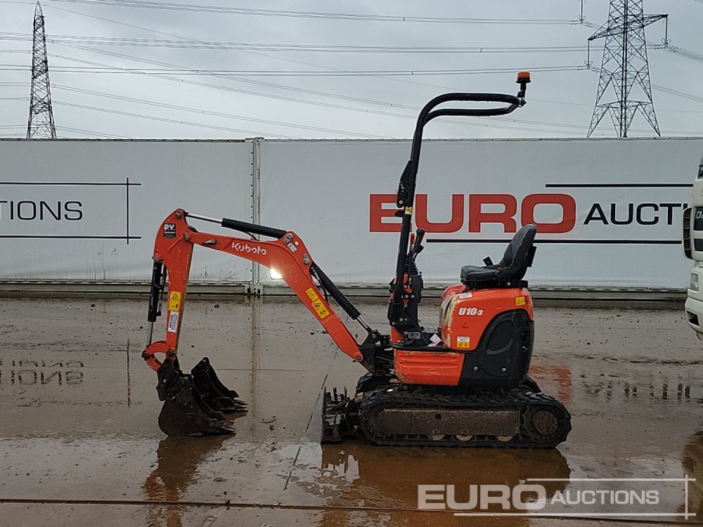 2019 Kubota U10-3 - Mini bager: slika 2 2019 Kubota U10-3 - Mini bager: slika 2