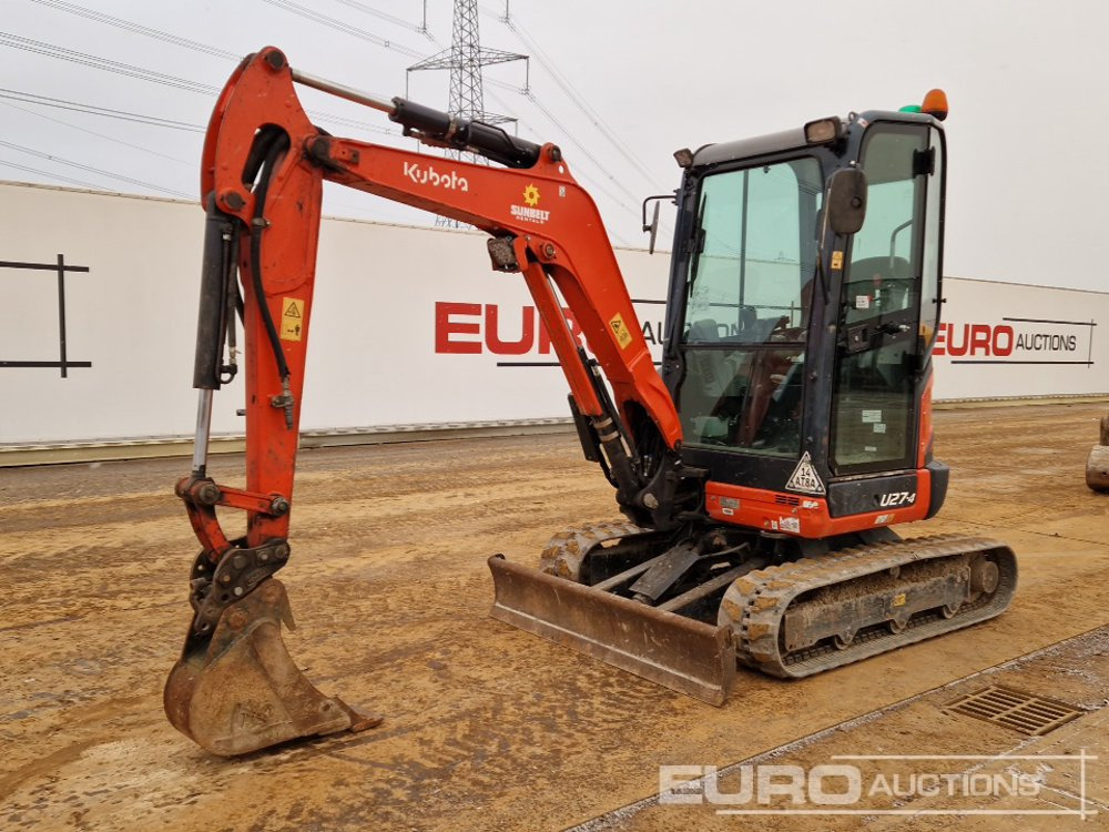2019 Kubota U27-4 - Mini bager: slika 1 2019 Kubota U27-4 - Mini bager: slika 1