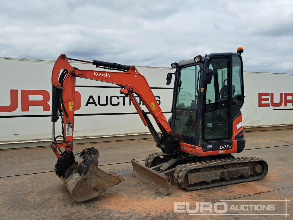 2019 Kubota U27-4 - Mini bager: slika 1 2019 Kubota U27-4 - Mini bager: slika 1