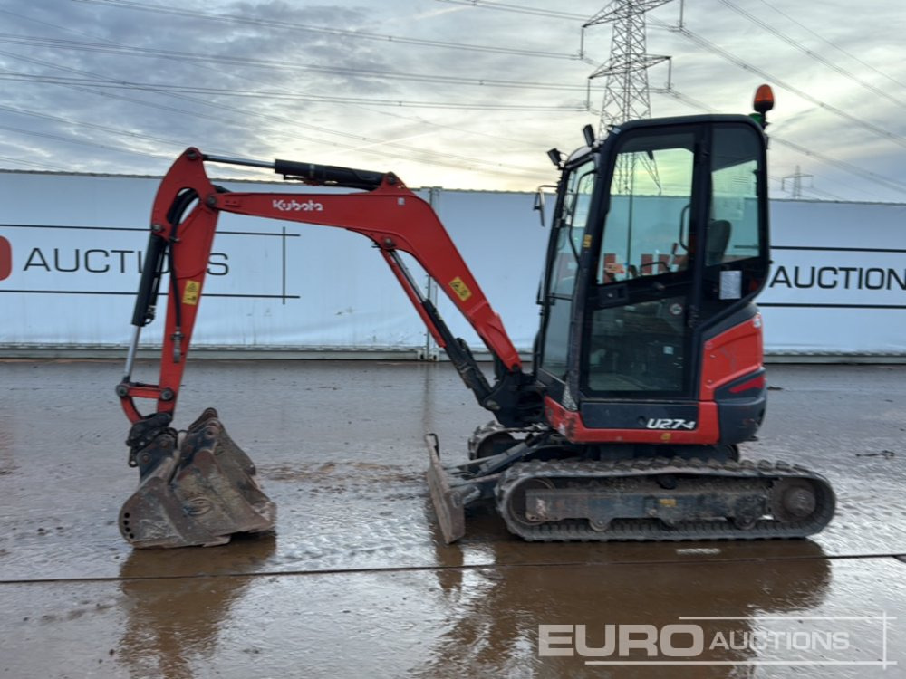 2019 Kubota U27-4 - Mini bager: slika 2 2019 Kubota U27-4 - Mini bager: slika 2