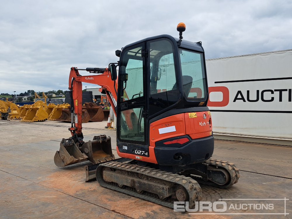 2019 Kubota U27-4 - Mini bager: slika 3 2019 Kubota U27-4 - Mini bager: slika 3