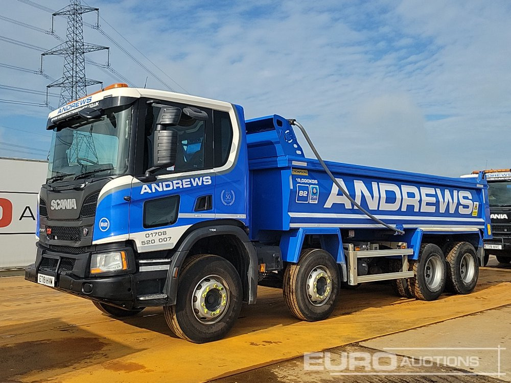 2019 Scania P410XT - Istovarivač: slika 1 2019 Scania P410XT - Istovarivač: slika 1