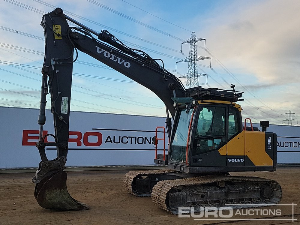 2019 Volvo EC140EL - Bager guseničar: slika 1 2019 Volvo EC140EL - Bager guseničar: slika 1