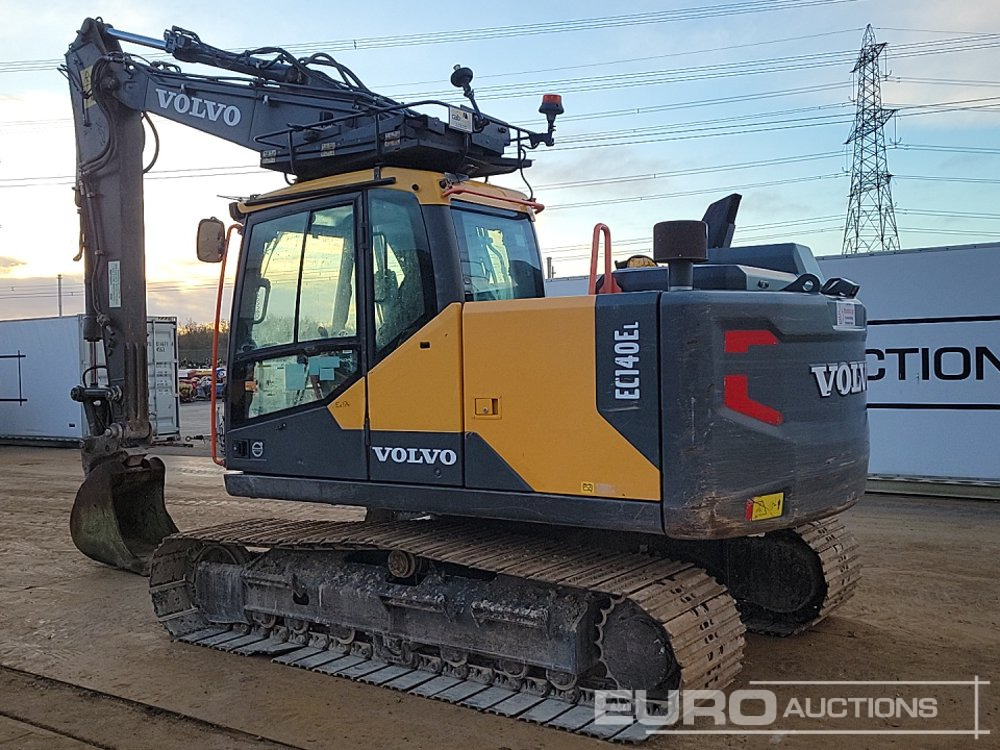 2019 Volvo EC140EL - Bager guseničar: slika 3 2019 Volvo EC140EL - Bager guseničar: slika 3