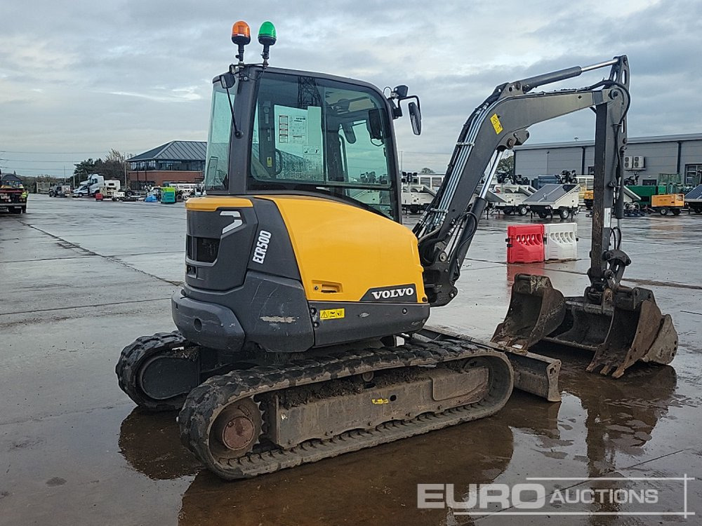 2019 Volvo ECR50D - Mini bager: slika 5 2019 Volvo ECR50D - Mini bager: slika 5