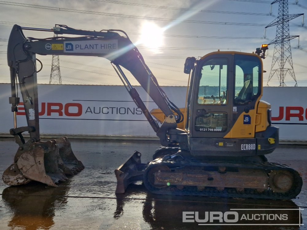 2019 Volvo ECR88D - Mini bager: slika 2 2019 Volvo ECR88D - Mini bager: slika 2