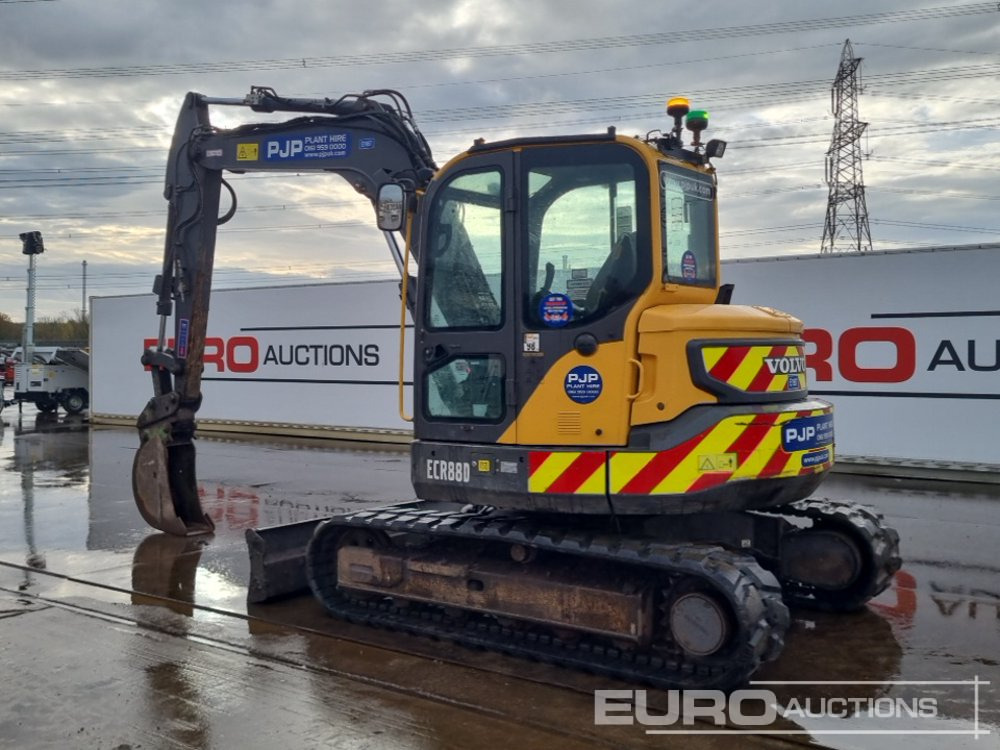 2019 Volvo ECR88D - Mini bager: slika 3 2019 Volvo ECR88D - Mini bager: slika 3