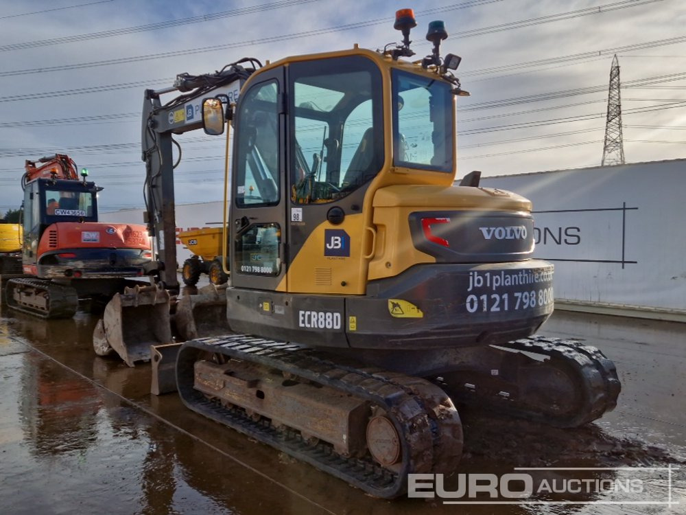 2019 Volvo ECR88D - Mini bager: slika 3 2019 Volvo ECR88D - Mini bager: slika 3