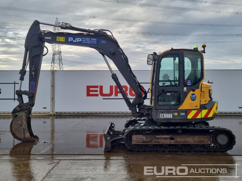 2019 Volvo ECR88D - Mini bager: slika 2 2019 Volvo ECR88D - Mini bager: slika 2