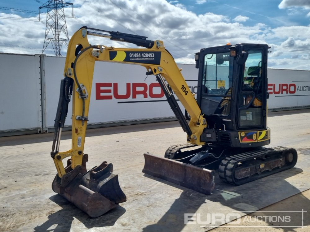 2019 Yanmar VIO38-6 - Mini bager: slika 1 2019 Yanmar VIO38-6 - Mini bager: slika 1