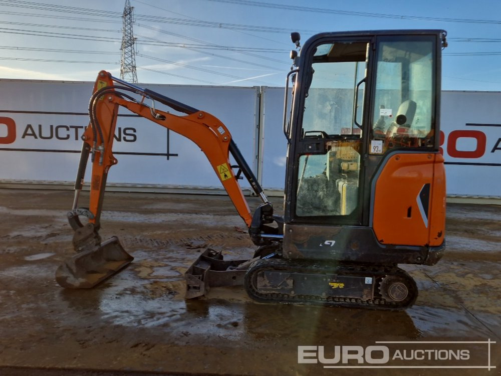 2020 Doosan DX19 - Mini bager: slika 2 2020 Doosan DX19 - Mini bager: slika 2