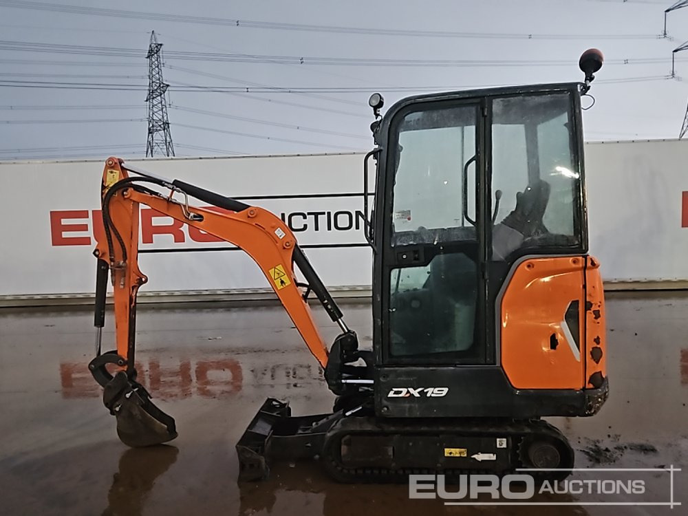 2020 Doosan DX19 - Mini bager: slika 2 2020 Doosan DX19 - Mini bager: slika 2