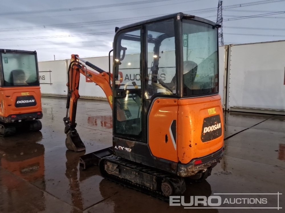 2020 Doosan DX19 - Mini bager: slika 3 2020 Doosan DX19 - Mini bager: slika 3