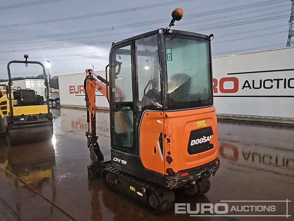 2020 Doosan DX19 - Mini bager: slika 3 2020 Doosan DX19 - Mini bager: slika 3