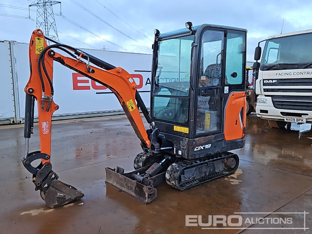2020 Doosan DX19 - Mini bager: slika 1 2020 Doosan DX19 - Mini bager: slika 1