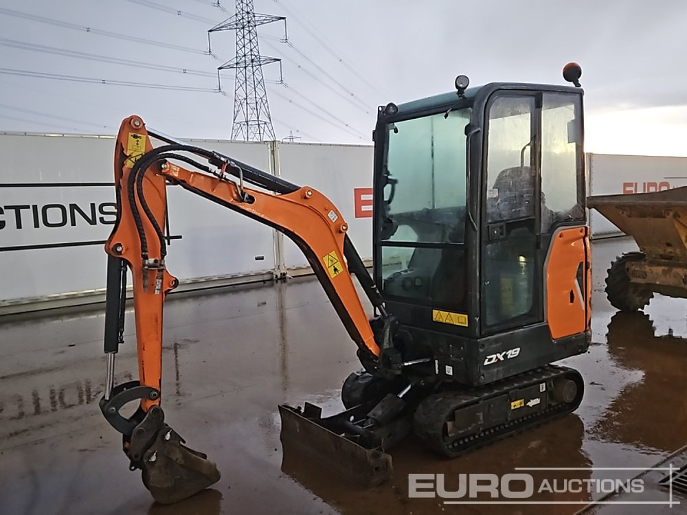 2020 Doosan DX19 - Mini bager: slika 1 2020 Doosan DX19 - Mini bager: slika 1