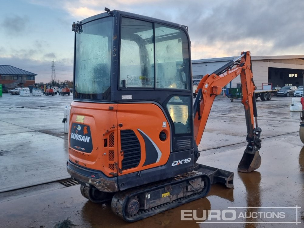 2020 Doosan DX19 - Mini bager: slika 5 2020 Doosan DX19 - Mini bager: slika 5