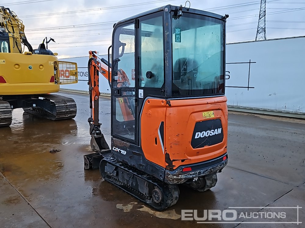 2020 Doosan DX19 - Mini bager: slika 4 2020 Doosan DX19 - Mini bager: slika 4