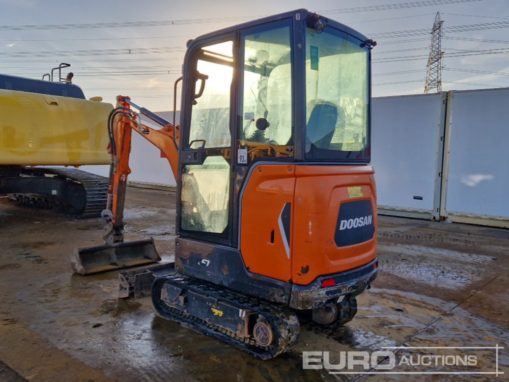 2020 Doosan DX19 - Mini bager: slika 3 2020 Doosan DX19 - Mini bager: slika 3