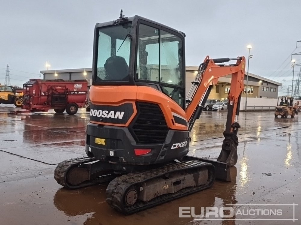 2020 Doosan DX27Z - Mini bager: slika 5 2020 Doosan DX27Z - Mini bager: slika 5