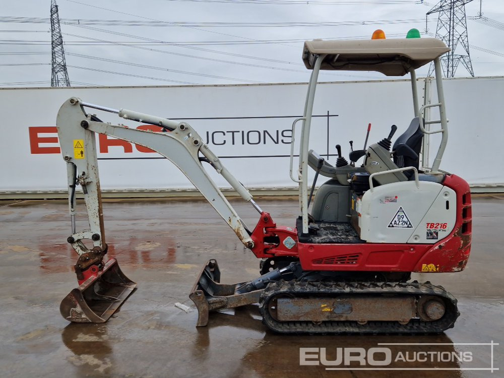 2020 Takeuchi TB216 - Mini bager: slika 2 2020 Takeuchi TB216 - Mini bager: slika 2