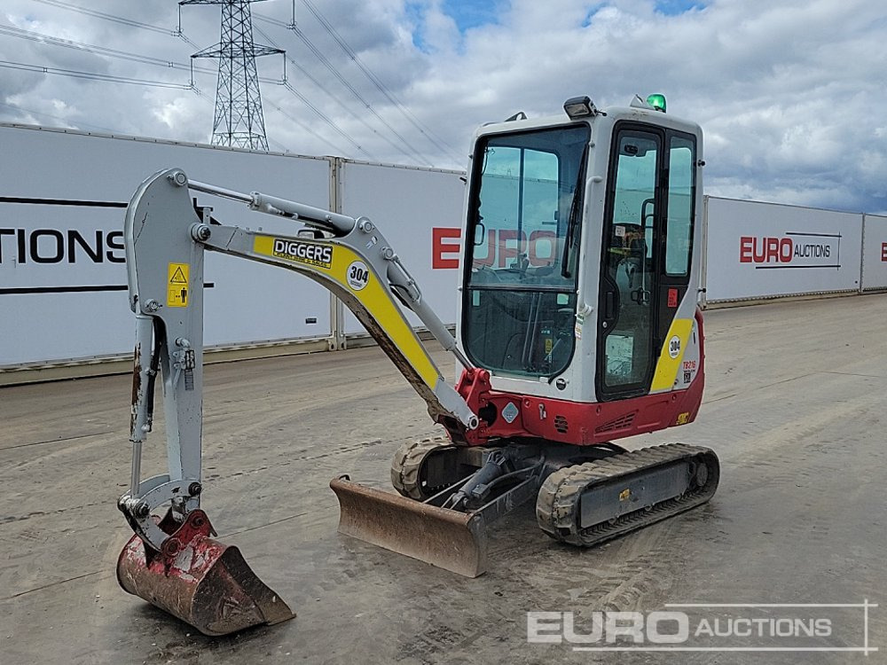 2020 Takeuchi TB216 - Mini bager: slika 1 2020 Takeuchi TB216 - Mini bager: slika 1
