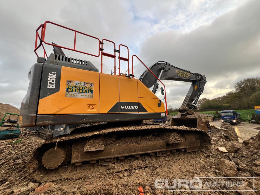 2020 Volvo EC250EL - Bager guseničar: slika 3 2020 Volvo EC250EL - Bager guseničar: slika 3