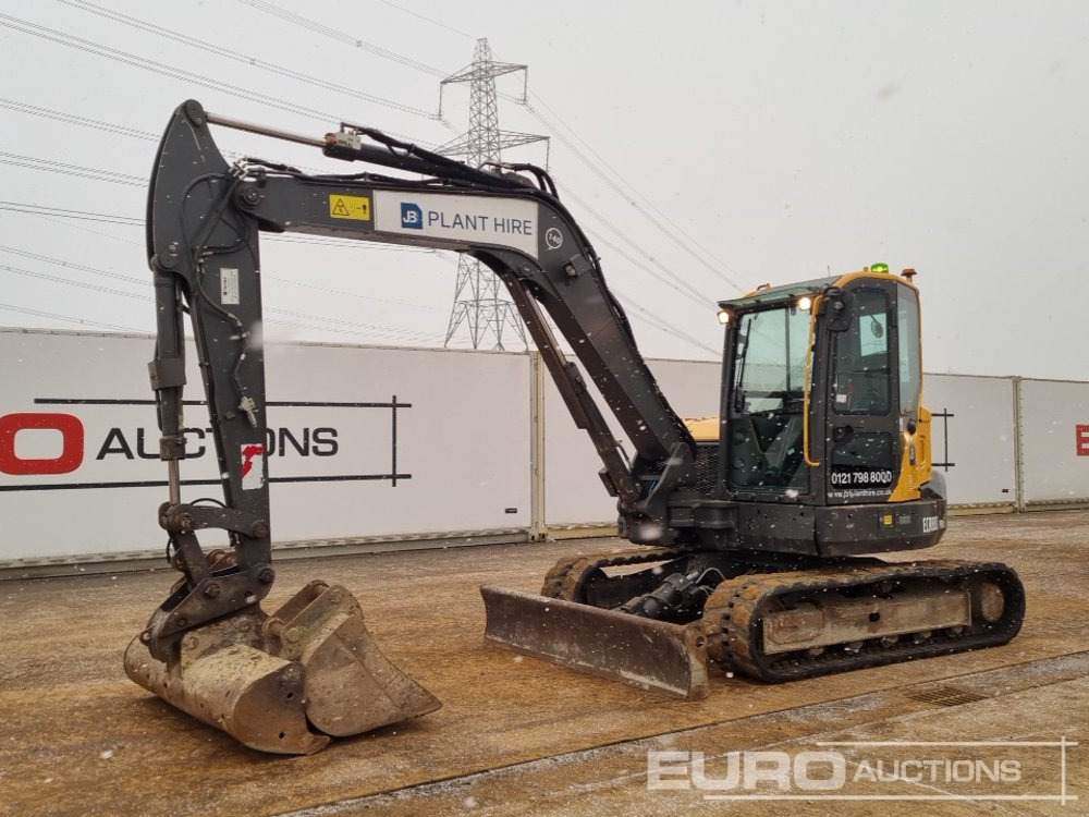 2020 Volvo ECR88D - Mini bager: slika 1 2020 Volvo ECR88D - Mini bager: slika 1