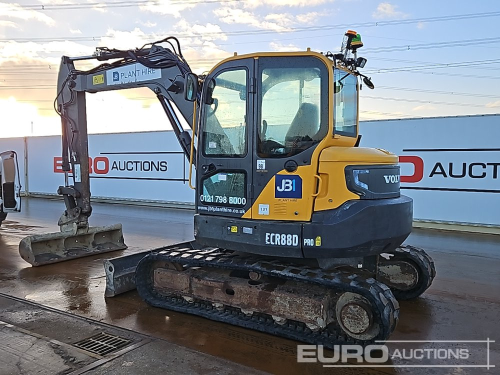 2020 Volvo ECR88D - Mini bager: slika 3 2020 Volvo ECR88D - Mini bager: slika 3