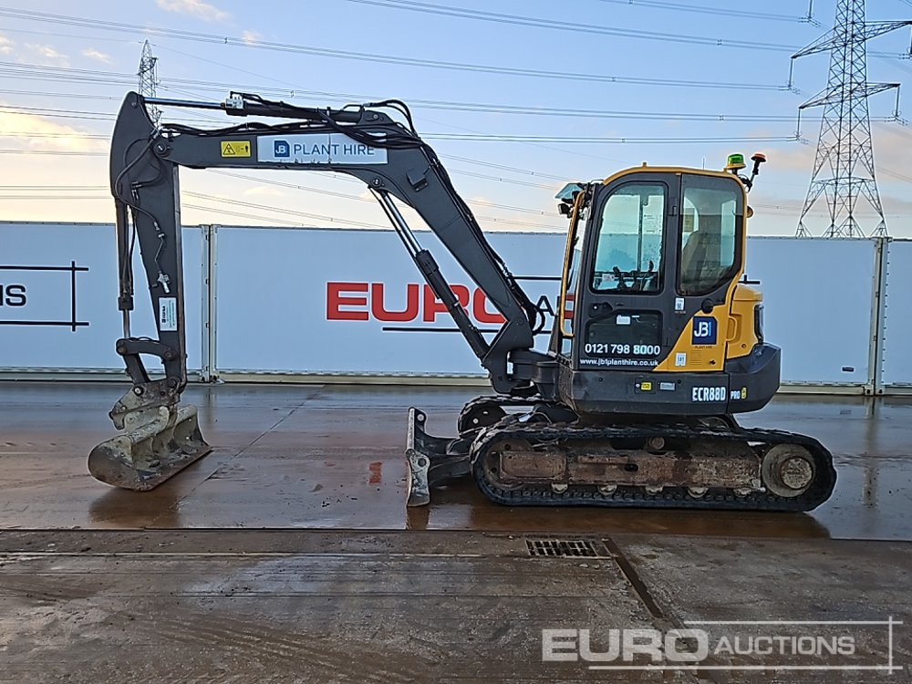 2020 Volvo ECR88D - Mini bager: slika 2 2020 Volvo ECR88D - Mini bager: slika 2